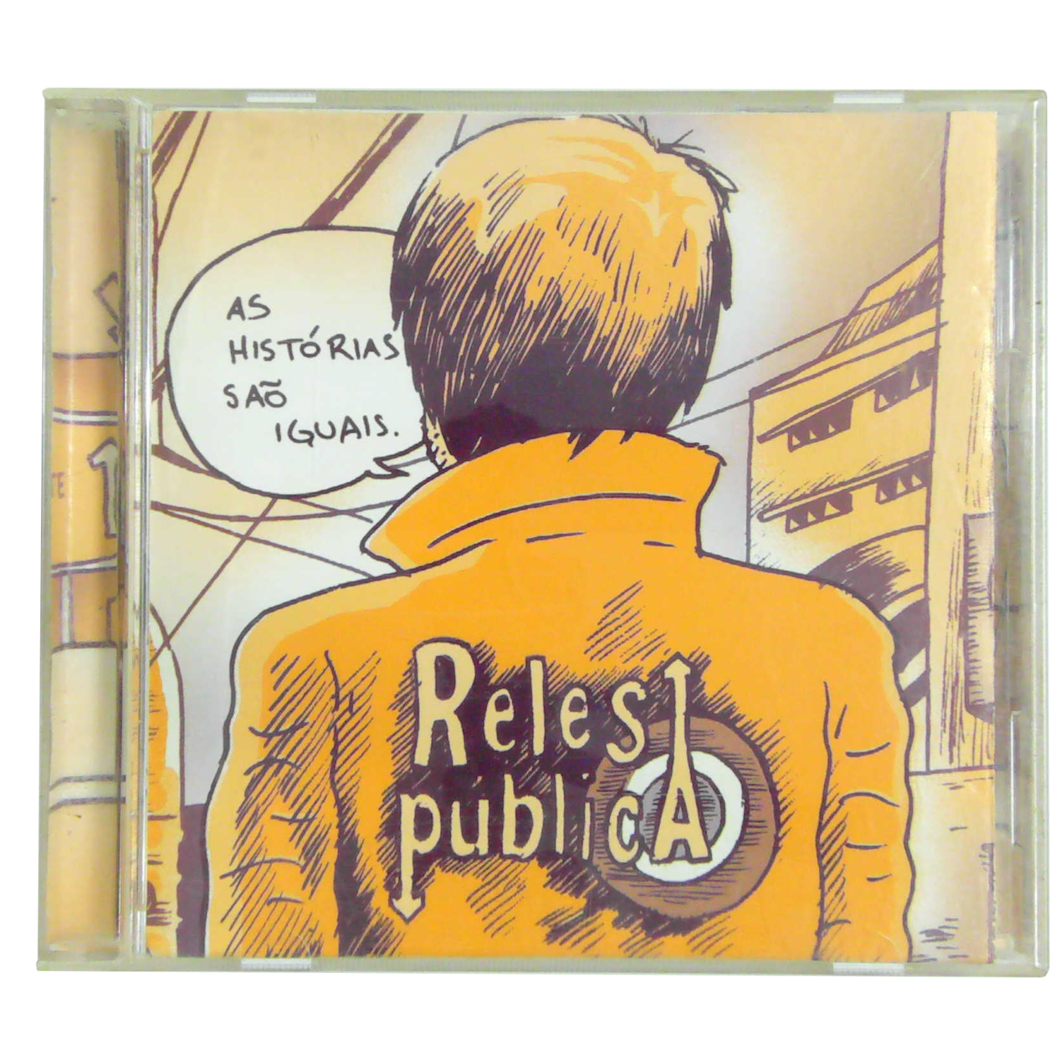 Front Picture of CD - Relespública – As Histórias São Iguais